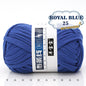 1pc 100g Thick Cloth Yarn Soft Colored Yarn for Hand Knitting Woven Bag Carpet DIY Hand-knitted Material