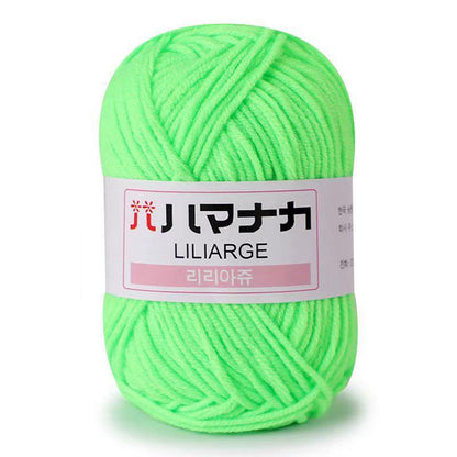 25g Soft Milk Cotton Knitting Yarn Anti-Pilling High Quality Knitting 4ply Cotton Yarn For Crochet Scarf Sweater Hat Doll Craft