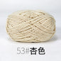 50g/Set 4ply Milk Cotton Knitting Wool Yarn Needlework Dyed Lanas for Crochet Craft Sweater Hat Dolls Hand Knitting DIY Sweater