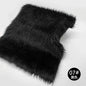 3cm Pile Length Artificial Plush Fox Fur Fabric For Making Cotton Doll Hair 38x43cm Falling Water Plush Fabric Sewing Material