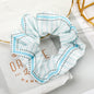 Levao Spring Summer Net Yarn Hair Bow Scrunchies Large Chiffon Women Elastic Hair Band Ponytail Holder Hair Tie Girl Accessories