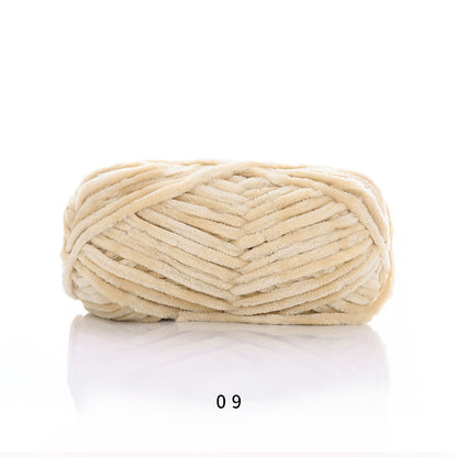 100g / 80M Chenille Velvet Yarn Knitting Wool Thick Warm Crochet Knitting Yarns Cotton Baby Wool DIY hand-knitted Sweater