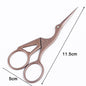 1Pcs Colorful Stainless Steel Antique Scissors European Classic Craft Knitting Sewing Handicraft Scissor DIY Jewelry Tools New