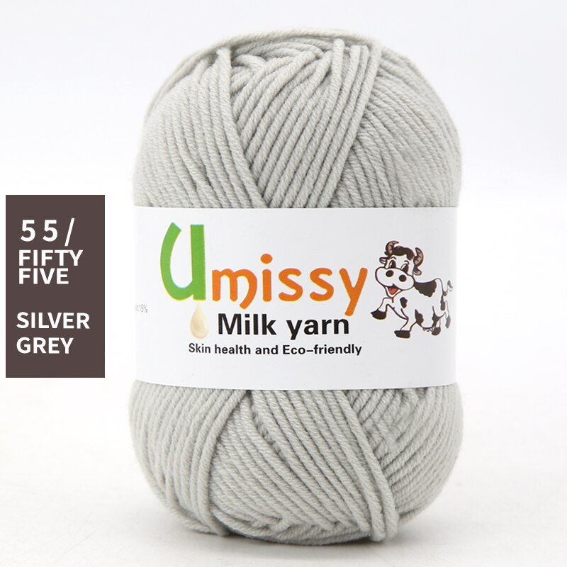 1pc Wholesale Price High Quality Soft Warm DIY Milk Cotton Threads Baby Wool For Hand Knitting Crochet Yarn 50g/PC