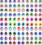 50Pcs 6/8/10/12mm Doll Glass Eye Round Dragon Cat Eyes In Pairs Flatback Cabochons Decoration Keychain DIY Accessories