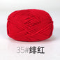 50g/Set Milk Cotton Yarn Knitting Wool for Hand Knitting Yarn Crochet Craft Sweater Hat Threads for Knitting Crochet Supplies