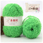 Soft Smooth Yarn Baby Knitting Wool Yarn Thick Yarn Fiber Velvet Yarn Hand Knitting Wool Crochet Yarn for DIY Sweater Cloth