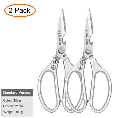 Kitchen Accessories Scissors Stainless Steal Sharp Multi Function Tool Food Scissor For Chicken Vegetable Barbecue Meat Fish