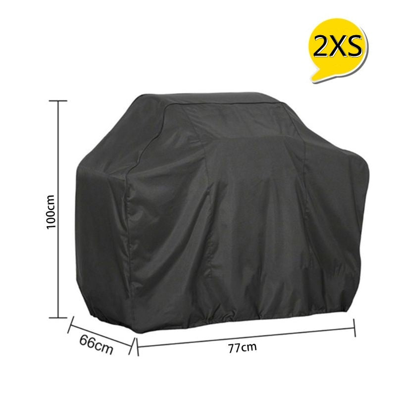 BBQ Cover Outdoor Dust Waterproof Weber Heavy Duty Grill Cover Rain Protective Outdoor Barbecue Cover Round