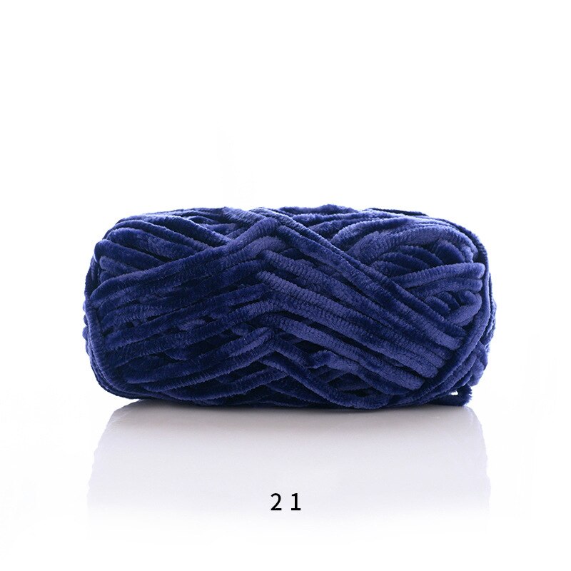 100g / 80M Chenille Velvet Yarn Knitting Wool Thick Warm Crochet Knitting Yarns Cotton Baby Wool DIY hand-knitted Sweater