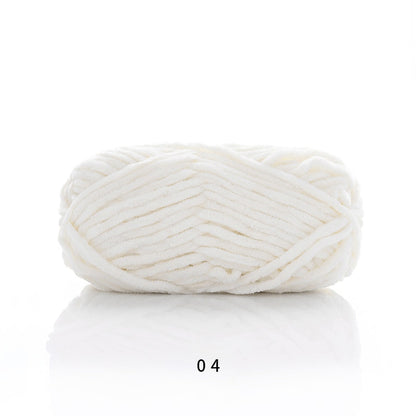 100g / 80M Chenille Velvet Yarn Knitting Wool Thick Warm Crochet Knitting Yarns Cotton Baby Wool DIY hand-knitted Sweater