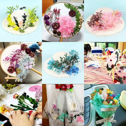 1Box Dried Flowers Dry Plants for Epoxy Resin Casting Mold DIY Aromatherapy Candle Molds Crafts Tools Jewelry Making Accessories