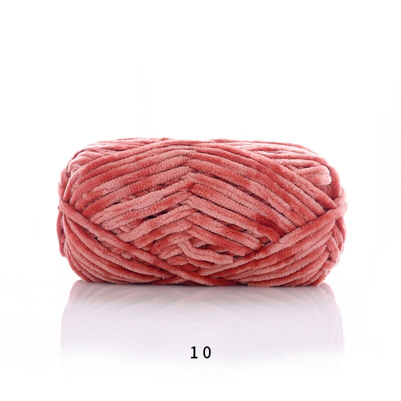 100g / 80M Chenille Velvet Yarn Knitting Wool Thick Warm Crochet Knitting Yarns Cotton Baby Wool DIY hand-knitted Sweater