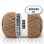 1pc 100g Thick Cloth Yarn Soft Colored Yarn for Hand Knitting Woven Bag Carpet DIY Hand-knitted Material