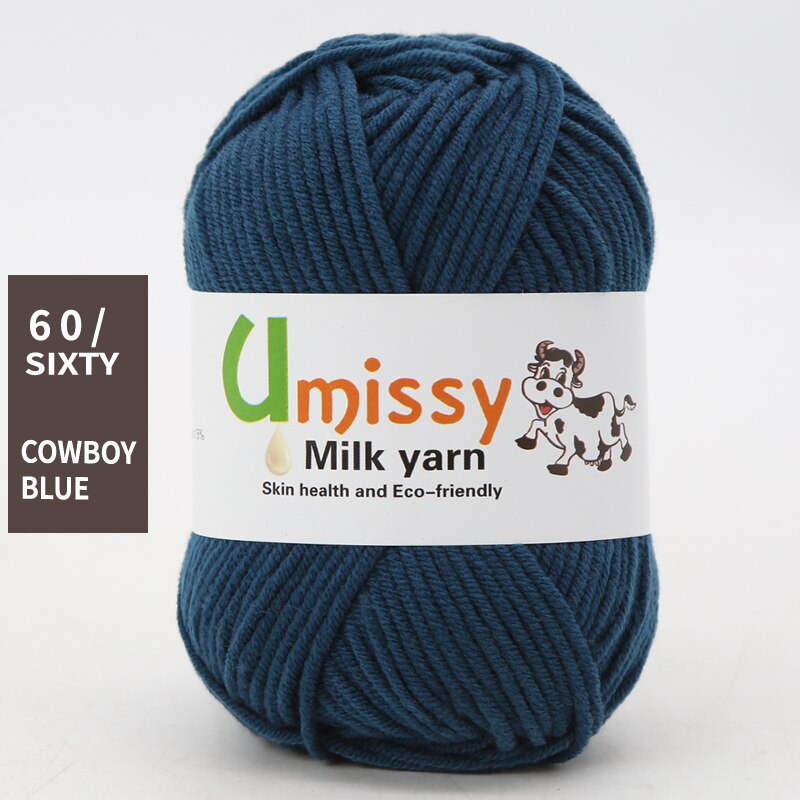 1pc Wholesale Price High Quality Soft Warm DIY Milk Cotton Threads Baby Wool For Hand Knitting Crochet Yarn 50g/PC