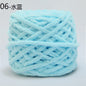 100g/ball Chenille Knitting Yarn Soft Ice Strip Line Cotton Yarn DIY Wool Yarn for Hand Knitting Scarf Thick Wool Yarn Wholesale