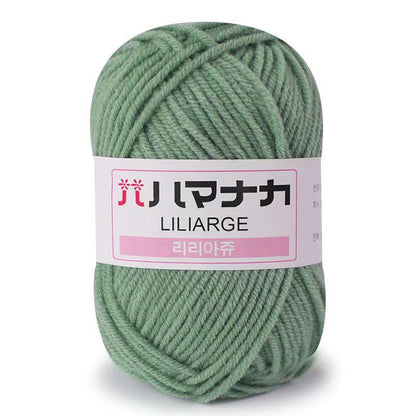 25g Soft Milk Cotton Knitting Yarn Anti-Pilling High Quality Knitting 4ply Cotton Yarn For Crochet Scarf Sweater Hat Doll Craft