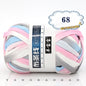 1pc 100g Thick Cloth Yarn Soft Colored Yarn for Hand Knitting Woven Bag Carpet DIY Hand-knitted Material