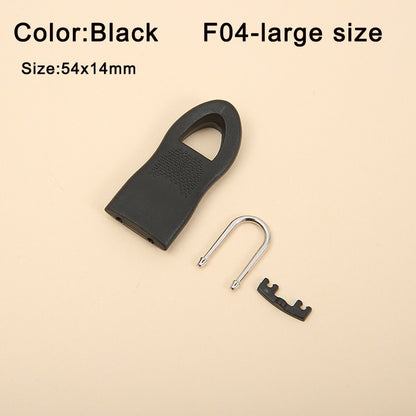 5/10Pcs Metal Zipper Pull Replacement Detachable Zipper Slider Pull Tab Repair Kit for Clothing Jacket Diy Craft Sewing Zip Head