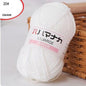 Milk Sweet Soft Cotton Baby Knitting Wool Yarn Thick Yarn Fiber Velvet Yarn Hand Knitting Wool Crochet Yarn for DIY Sweater