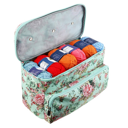 Oxford Cloth Yarn Storage Bag Multifunctional Crochet Knitting Tote Bags Large Capacity Sewing Needle Accessories Case Only Bag