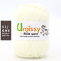 1pc Wholesale Price High Quality Soft Warm DIY Milk Cotton Threads Baby Wool For Hand Knitting Crochet Yarn 50g/PC