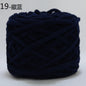 100g/ball Chenille Knitting Yarn Soft Ice Strip Line Cotton Yarn DIY Wool Yarn for Hand Knitting Scarf Thick Wool Yarn Wholesale