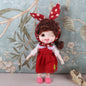 ⚠️16cm BJD Doll Full Set 13 Moveable Joint Dolls Cartoon Dress Bjd Toy Smile Face Newest Dress Make Up Toys Girls Gift Dolls