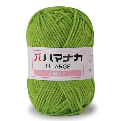 25g Soft Milk Cotton Knitting Yarn Anti-Pilling High Quality Knitting 4ply Cotton Yarn For Crochet Scarf Sweater Hat Doll Craft