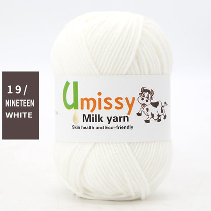 1pc Wholesale Price High Quality Soft Warm DIY Milk Cotton Threads Baby Wool For Hand Knitting Crochet Yarn 50g/PC