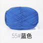 50g/Set Milk Cotton Yarn Knitting Wool for Hand Knitting Yarn Crochet Craft Sweater Hat Threads for Knitting Crochet Supplies