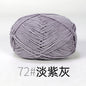 50g/Set 4ply Milk Cotton Knitting Wool Yarn Needlework Dyed Lanas for Crochet Craft Sweater Hat Dolls Hand Knitting DIY Sweater