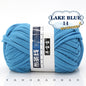 1pc 100g Thick Cloth Yarn Soft Colored Yarn for Hand Knitting Woven Bag Carpet DIY Hand-knitted Material