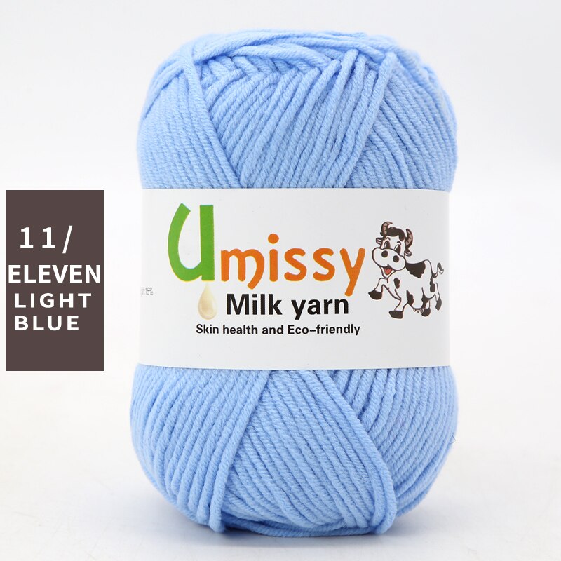 1pc Wholesale Price High Quality Soft Warm DIY Milk Cotton Threads Baby Wool For Hand Knitting Crochet Yarn 50g/PC