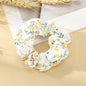 Levao Spring Summer Net Yarn Hair Bow Scrunchies Large Chiffon Women Elastic Hair Band Ponytail Holder Hair Tie Girl Accessories