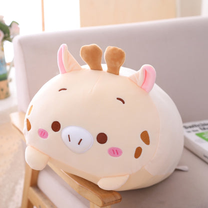 90cm Soft Animal Cartoon Corner Bio Pillow Cushion Cute Dog Cat Dinosaur Pig Unicorn Plush Toy Stuffed Lovely Kid Birthyday Gift