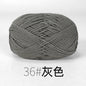 50g/Set Milk Cotton Yarn Knitting Wool for Hand Knitting Yarn Crochet Craft Sweater Hat Threads for Knitting Crochet Supplies