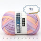 1pc 100g Thick Cloth Yarn Soft Colored Yarn for Hand Knitting Woven Bag Carpet DIY Hand-knitted Material