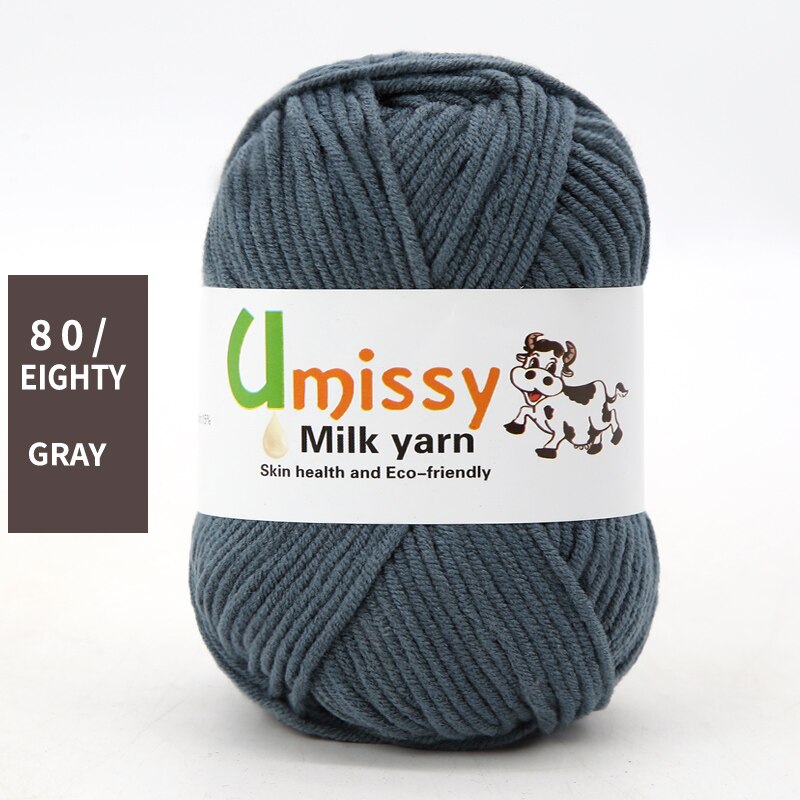 1pc Wholesale Price High Quality Soft Warm DIY Milk Cotton Threads Baby Wool For Hand Knitting Crochet Yarn 50g/PC