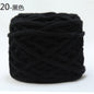 100g/ball Chenille Knitting Yarn Soft Ice Strip Line Cotton Yarn DIY Wool Yarn for Hand Knitting Scarf Thick Wool Yarn Wholesale