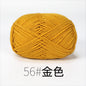 50g/Set Milk Cotton Yarn Knitting Wool for Hand Knitting Yarn Crochet Craft Sweater Hat Threads for Knitting Crochet Supplies