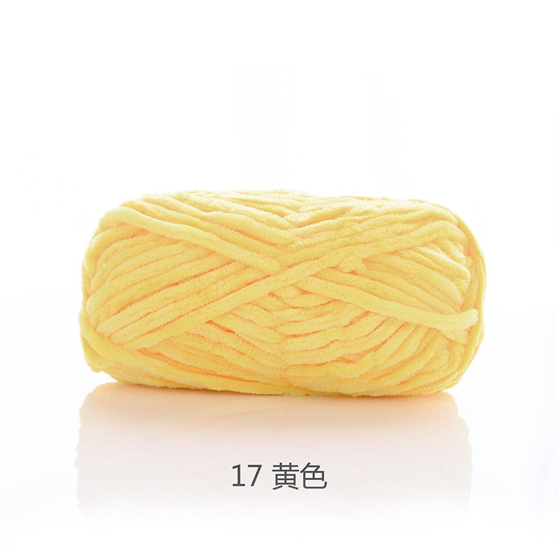 50g/Ball DIY Knitting Yarn Wool Line Baby Scarf Hat Soft Thickness Lanas Crochet Thread Chunky Wholesale Freeshipping Dropship