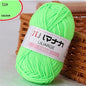 Milk Sweet Soft Cotton Baby Knitting Wool Yarn Thick Yarn Fiber Velvet Yarn Hand Knitting Wool Crochet Yarn for DIY Sweater