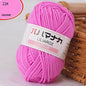 Milk Sweet Soft Cotton Baby Knitting Wool Yarn Thick Yarn Fiber Velvet Yarn Hand Knitting Wool Crochet Yarn for DIY Sweater