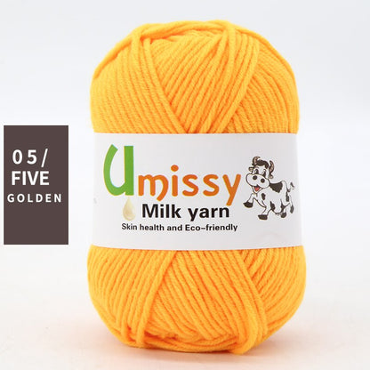 1pc Wholesale Price High Quality Soft Warm DIY Milk Cotton Threads Baby Wool For Hand Knitting Crochet Yarn 50g/PC