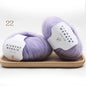 25g/pc Mohair Yarn Crochet Soft Warm Baby Wool Yarn For Hand knitting Sweater And Shawl