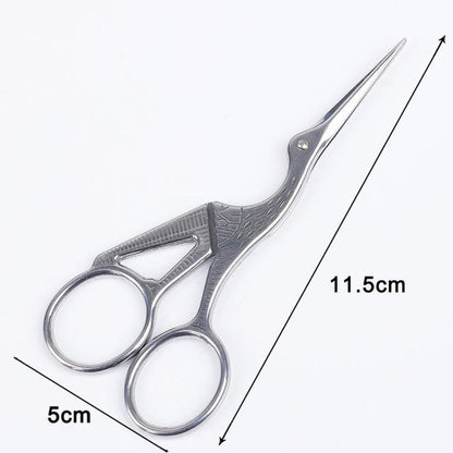 1Pcs Colorful Stainless Steel Antique Scissors European Classic Craft Knitting Sewing Handicraft Scissor DIY Jewelry Tools New