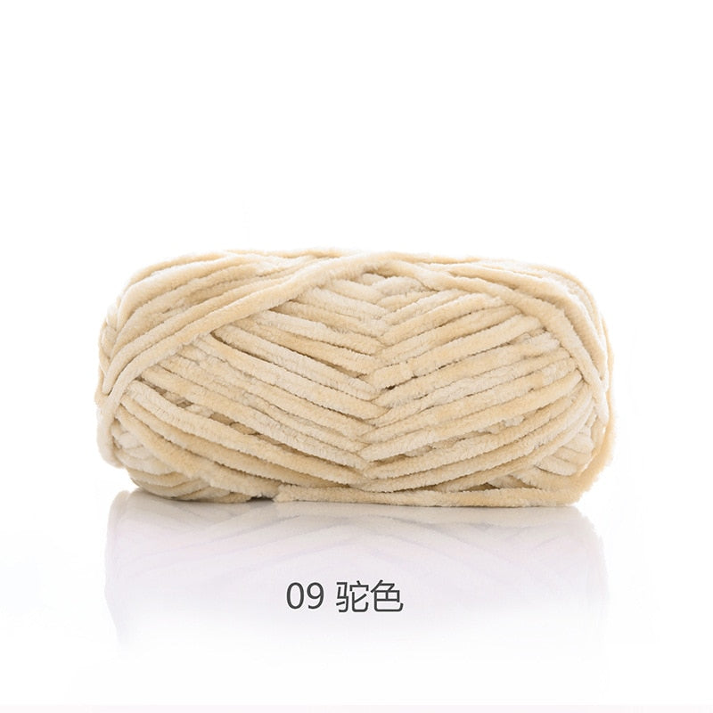 50g/Ball DIY Knitting Yarn Wool Line Baby Scarf Hat Soft Thickness Lanas Crochet Thread Chunky Wholesale Freeshipping Dropship