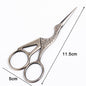 1Pcs Colorful Stainless Steel Antique Scissors European Classic Craft Knitting Sewing Handicraft Scissor DIY Jewelry Tools New