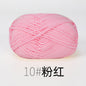 50g/Set Milk Cotton Yarn Knitting Wool for Hand Knitting Yarn Crochet Craft Sweater Hat Threads for Knitting Crochet Supplies